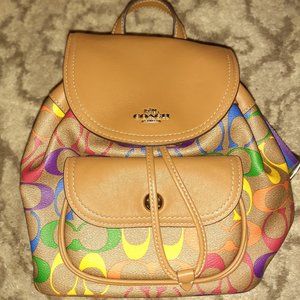 Rainbow Coach Mini Backpack